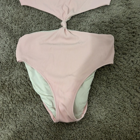 Solid & Striped Bailey One Piece Pale Pink Swimsuit - Picture 6 of 13